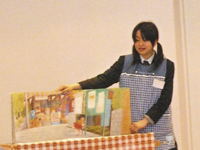 福島県 磐城高校 おはなし宅急便のみなさん1