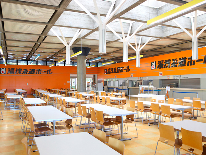 中部大学の学食