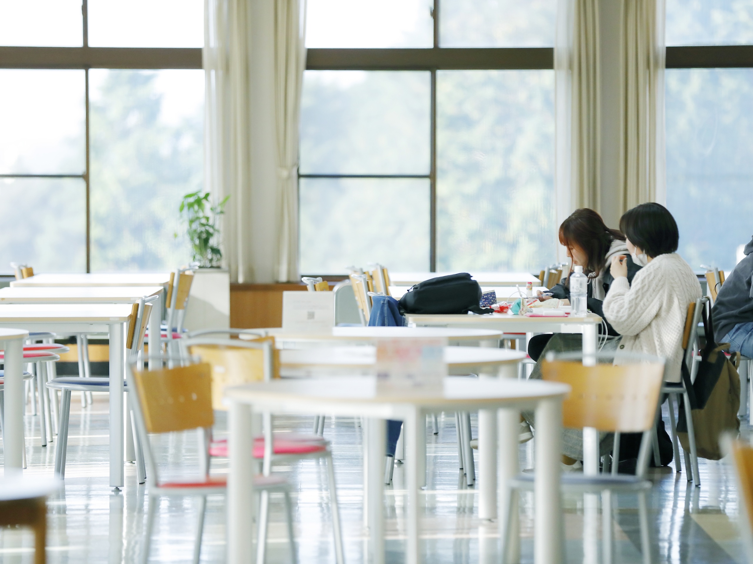 長崎純心大学の学食