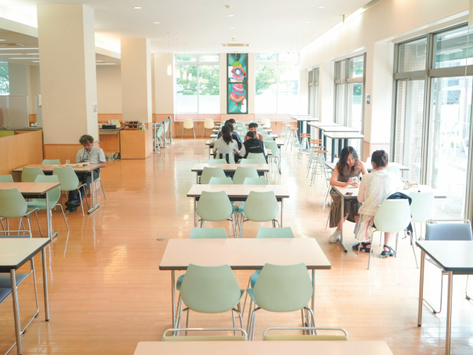 阪南大学の学食