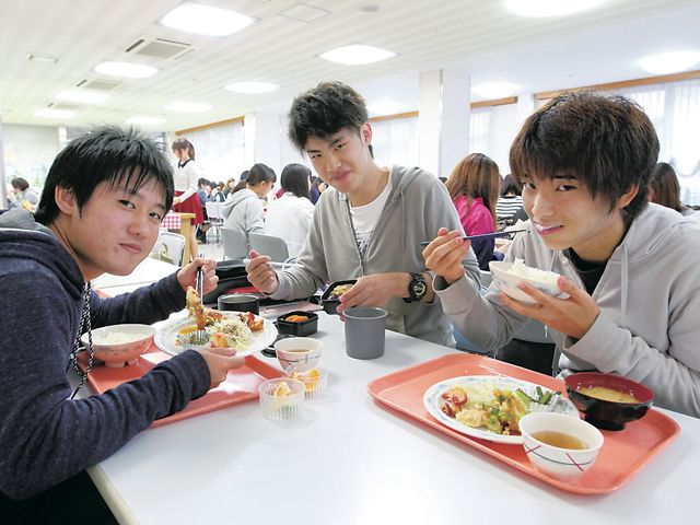 美作大学の学食