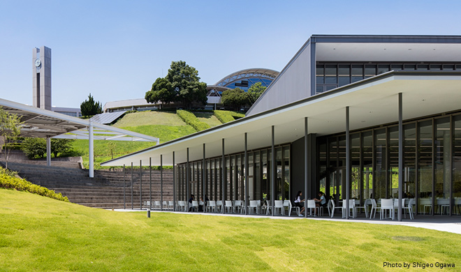 IPU・環太平洋大学の学食