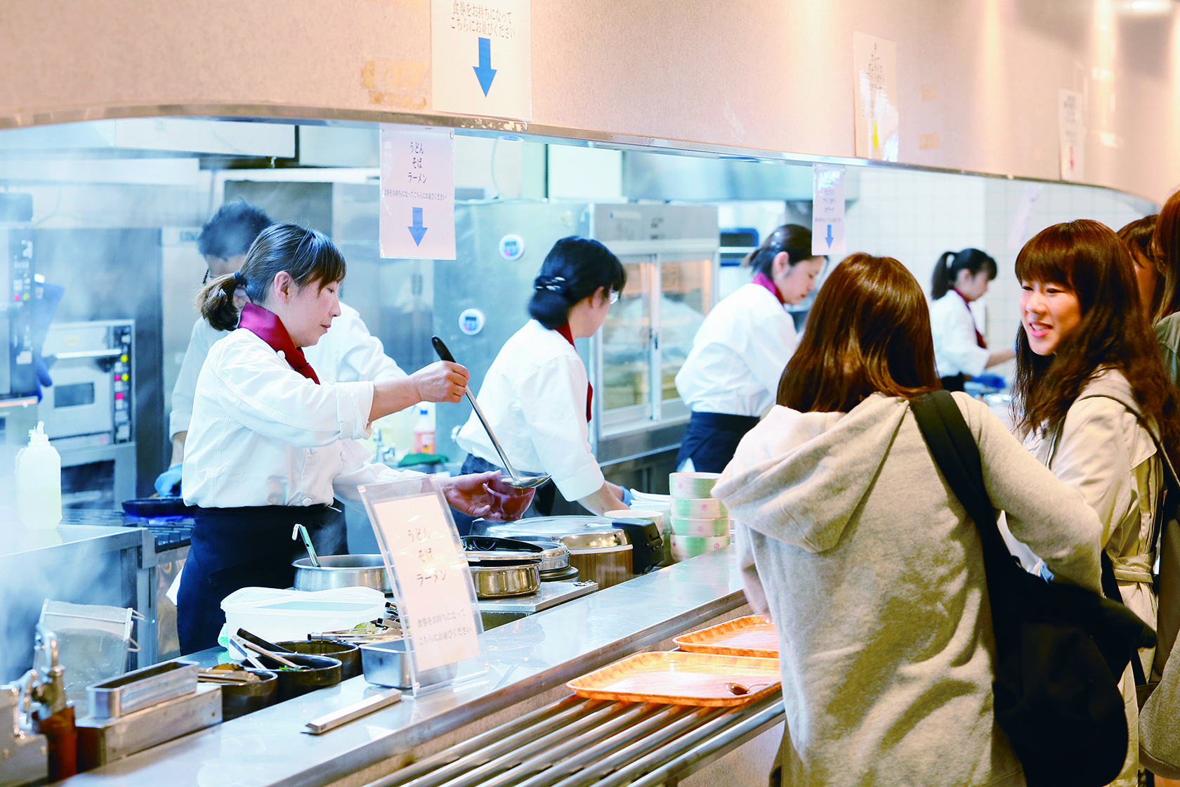 修文大学の学食