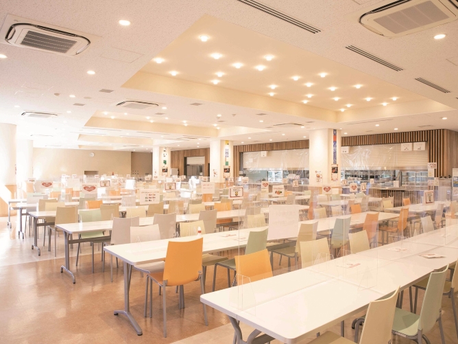 淑徳大学の学食