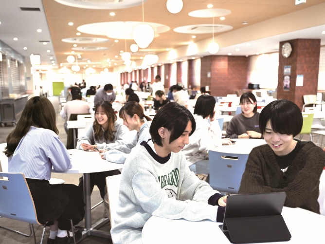 淑徳大学の学食