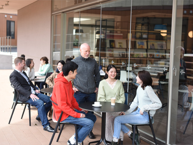 梅光学院大学の学食