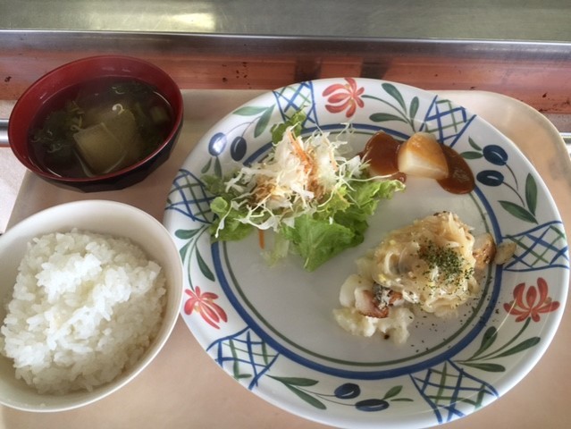 信州豊南短期大学の学食