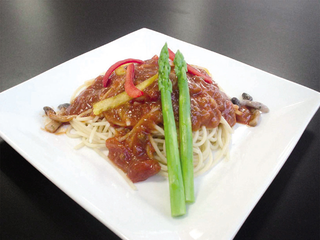 精華女子短期大学の学食