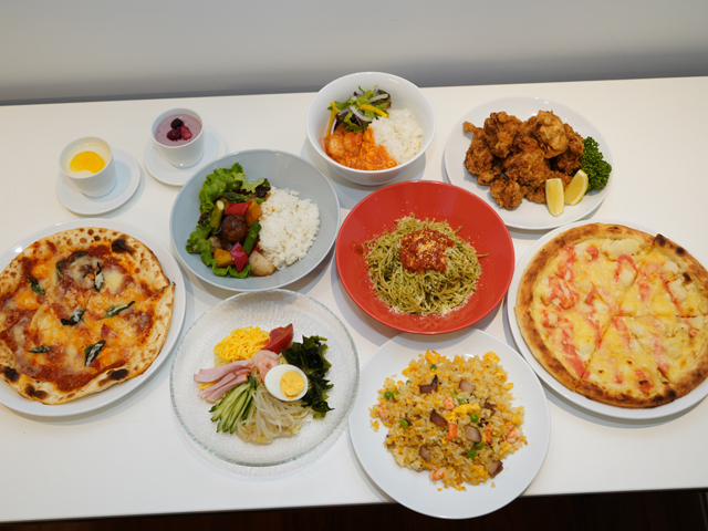 洗足こども短期大学の学食