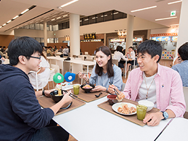 北里大学の学食