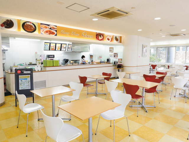 中部大学の学食
