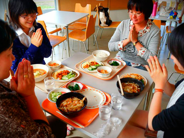 東北生活文化大学の学食