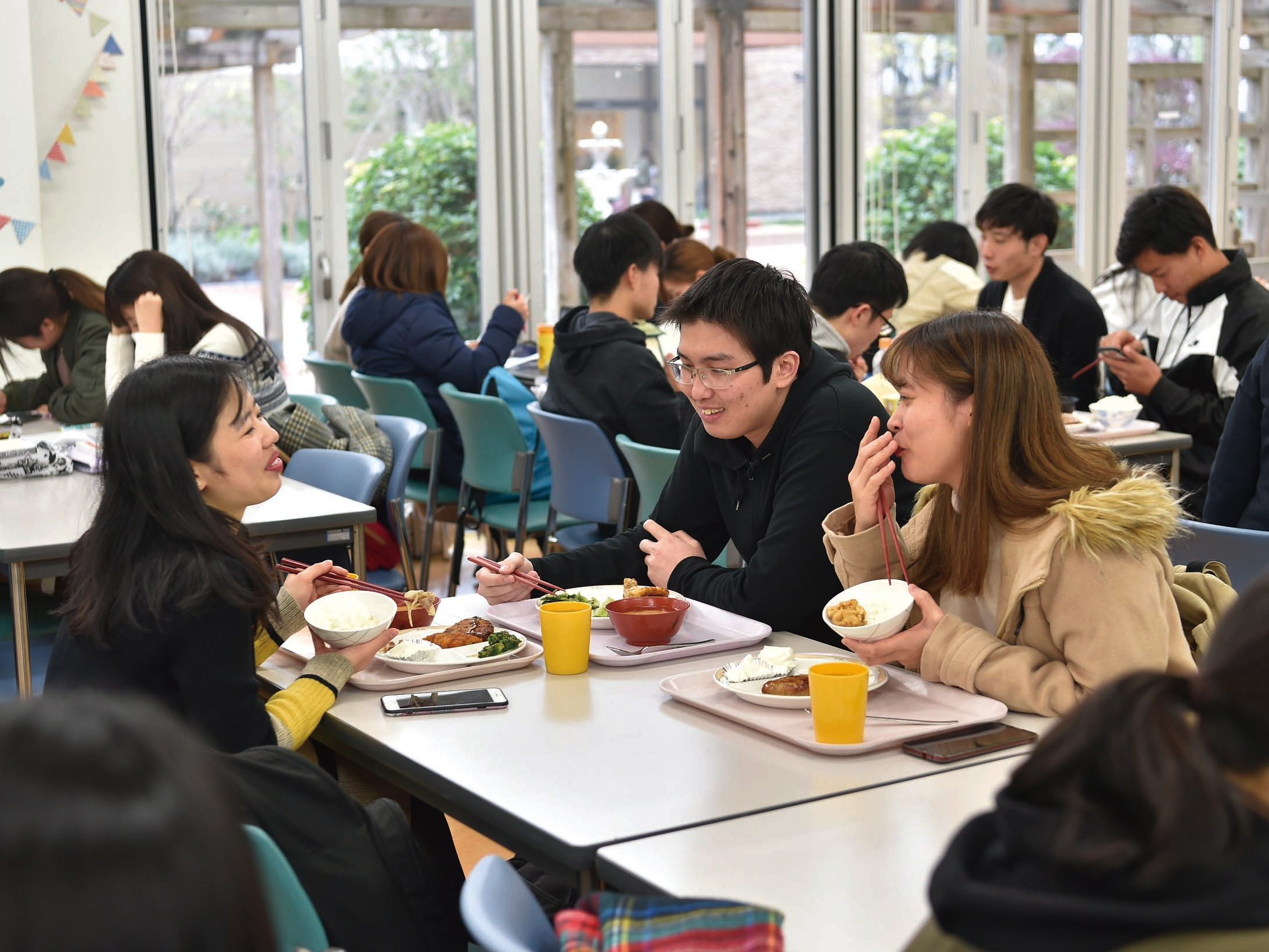 南九州大学短期大学部の学食