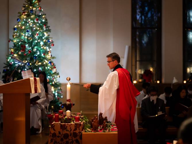 チャペルクリスマス礼拝(和泉キャンパス)