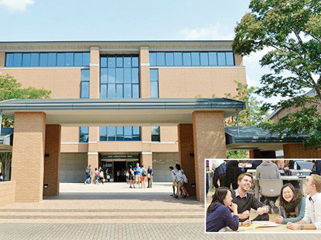 国際交流センター：留学生別科で学ぶ外国人留学生をはじめ、別科協同開講科目・留学準備コースを受講する本学学生のための施設。