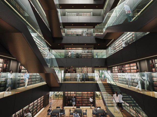 西南学院大学の図書館