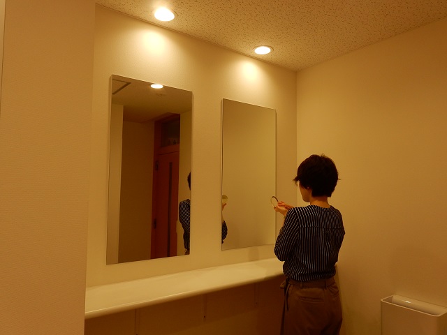 札幌学院大学のパウダールーム