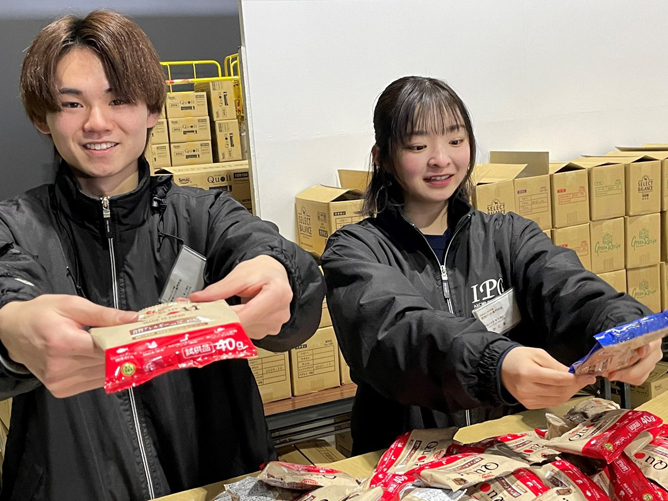 サンプル配布のお手伝い