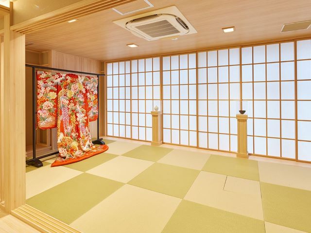 モダンな和室が設けられた和文化ルーム