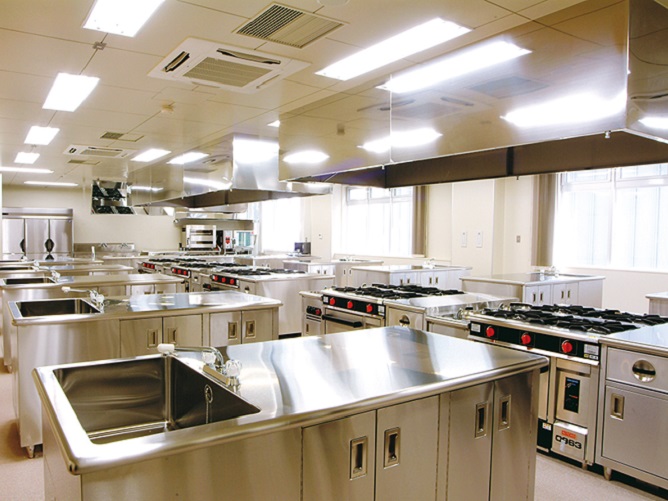 札幌調理製菓専門学校の施設・設備