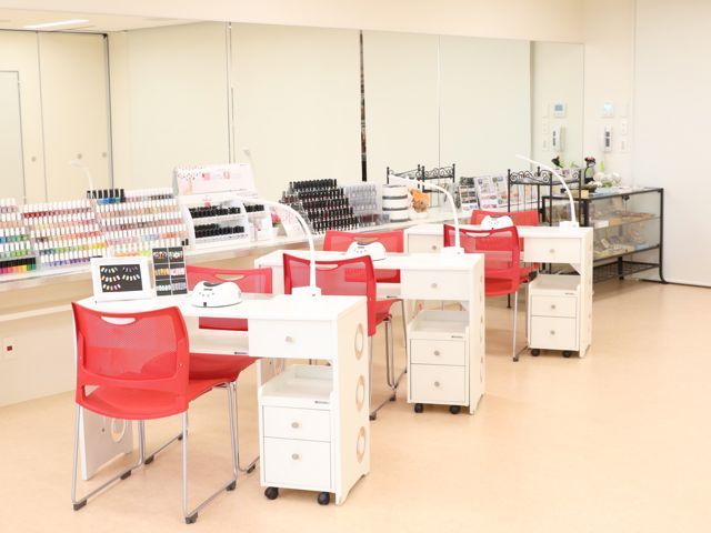 きれいなネイルブース★