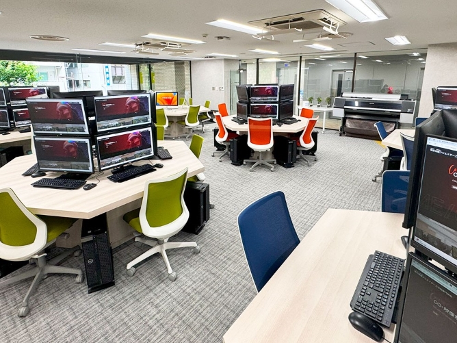 東京情報クリエイター工学院専門学校のcampusgallery