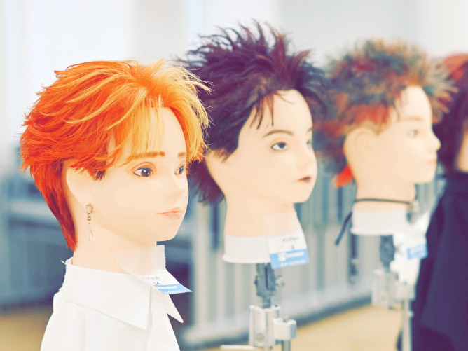 グラムール美容専門学校の卒業作品・卒業制作