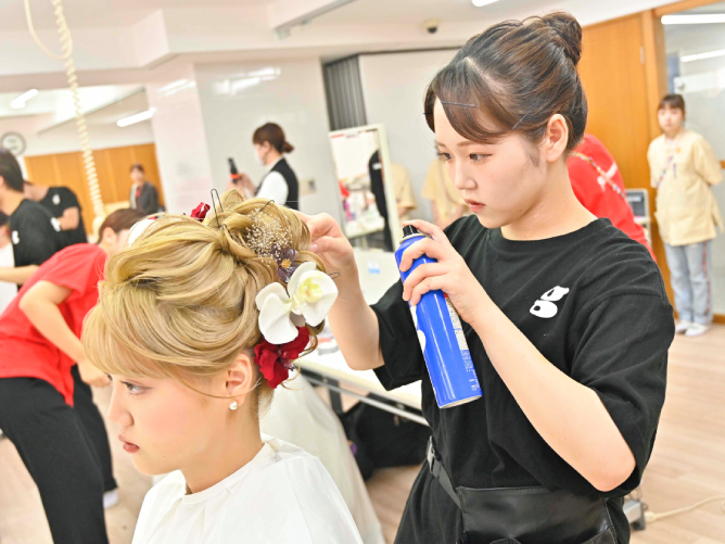 グラムール美容専門学校のcampusgallery