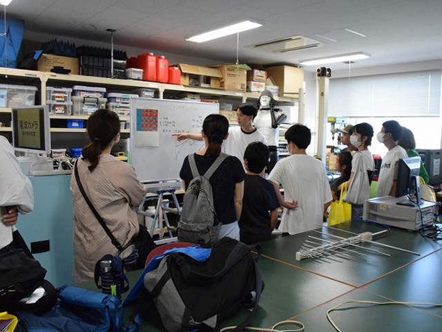 東北大学サイエンスキャンパス
「東北大学工学部オープンキャンパスラボツアー2024」3