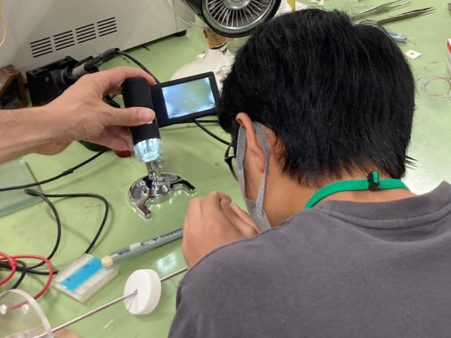 ひらめき☆ときめきサイエンス
～ようこそ大学の研究室へ～ＫＡＫＥＮＨＩ
作って測って考える超伝導の不思議
～電気抵抗ゼロってどういうこと?！～4
