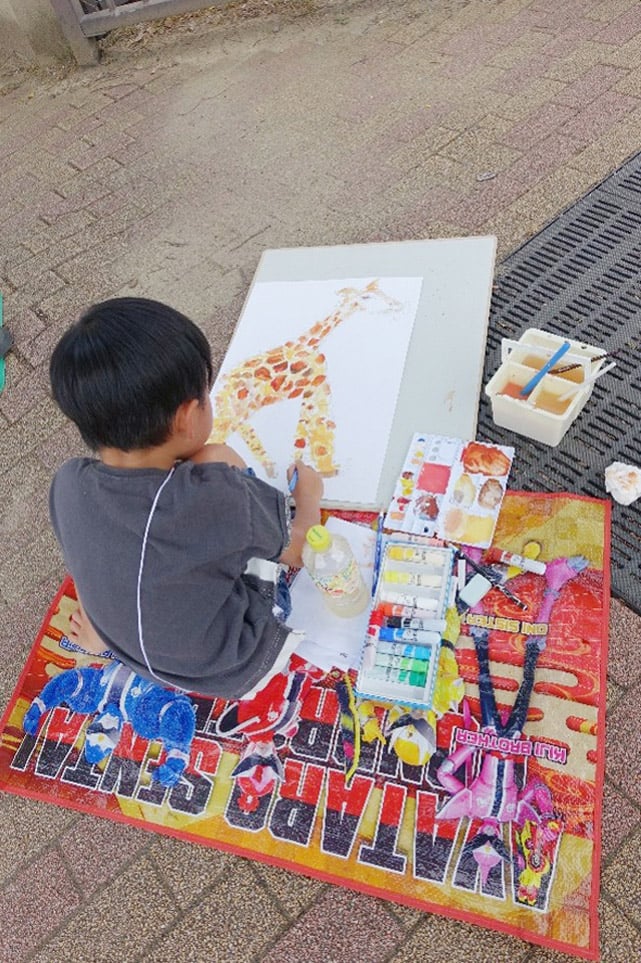 夏休み子ども写生大会3