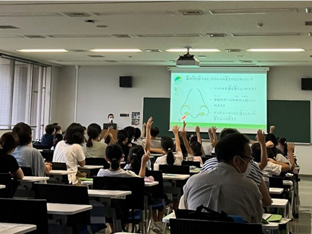 子どもアドベンチャーカレッジ2024
元気なからだをまもる！　～看護の道具と技を使ってみよう～2