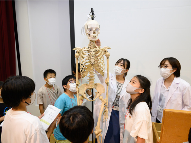 ひらめき☆ときめきサイエンス－金沢医科大学プログラム－
「からだを透かして見てみよう　－透明人間できるかな？－2024」
4