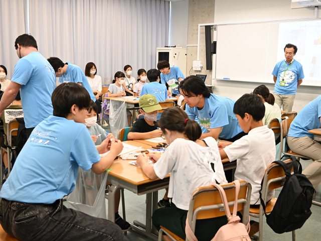 「第４回夏休み自由研究教室」3