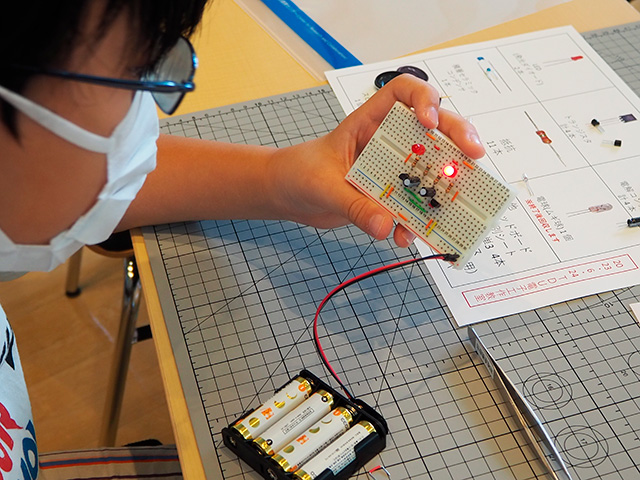 【ＴＤＵ電子工作教室】電気の基礎講座＋ブレッドボードで電子回路製作！2