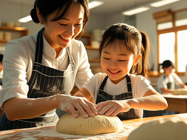 親子で手づくりパンを楽しもう！1