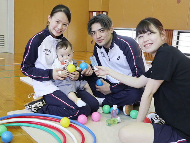 西短大の体育館であそぼう！／楽動塾
2
