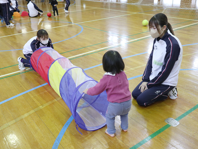 西短大の体育館であそぼう！／楽動塾
4