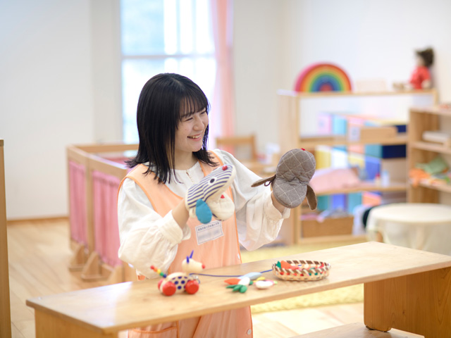 小中学生のための保育体験講座
保育っておもしろい！たのしい！すてき！
 ～ 未来の幼稚園の先生、保育士さん大集合 ～3